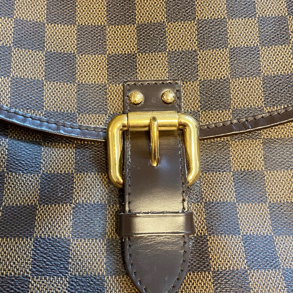 Louis Vuitton Damier Ebene Highbury Hobo barely used. With dust bag - Picture 8 of 11